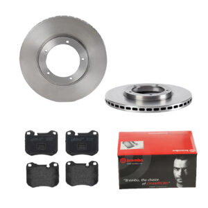 BREMBO Bremsesæt, skivebremser 142056664 foraksel indvendig ventileret 282mm 20mm for PORSCHE