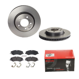 BREMBO Bremsesæt, skivebremser 142056754 foraksel indvendig ventileret 317mm 30mm for LAND ROVER