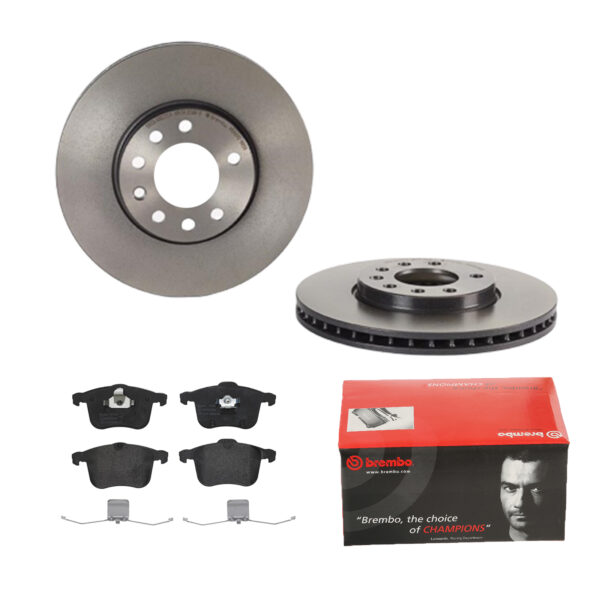 BREMBO Bremsesæt, skivebremser 142056786 foraksel indvendig ventileret 285mm 25mm for OPEL SAAB VAUXHALL CADILLAC