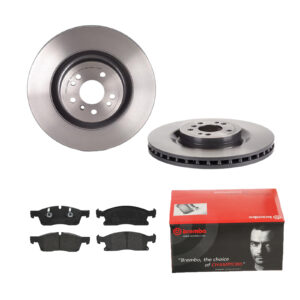 BREMBO Bremsesæt, skivebremser 142056867 foraksel indvendig ventileret 350mm 32mm for MERCEDES-BENZ BRABUS