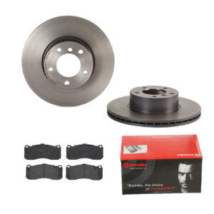 BREMBO Bremsesæt, skivebremser 142056879 foraksel indvendig ventileret 312mm 24mm for BMW MINI