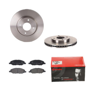 BREMBO Bremsesæt, skivebremser 142056884 foraksel indvendig ventileret 280mm 24mm for NISSAN NISSAN (DFAC) MITSUBISHI MAZDA