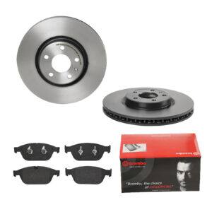 BREMBO Bremsesæt, skivebremser 142056888 foraksel indvendig ventileret 320mm 30mm for SKODA AUDI SEAT