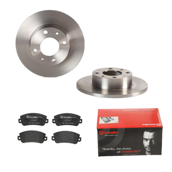 BREMBO Bremsesæt, skivebremser 142056956 foraksel fuld 227mm 10mm for FIAT INNOCENTI SEAT