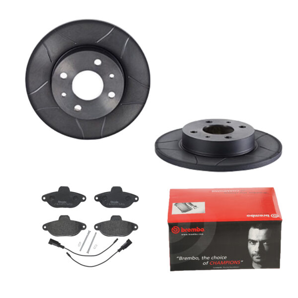 BREMBO Bremsesæt, skivebremser 142057032 bagaksel lukket 240mm 11mm for FORD FIAT ABARTH ALFA ROMEO