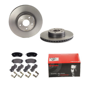BREMBO Bremsesæt, skivebremser 142057321 foraksel indvendig ventileret 276mm 24mm for SUBARU TOYOTA