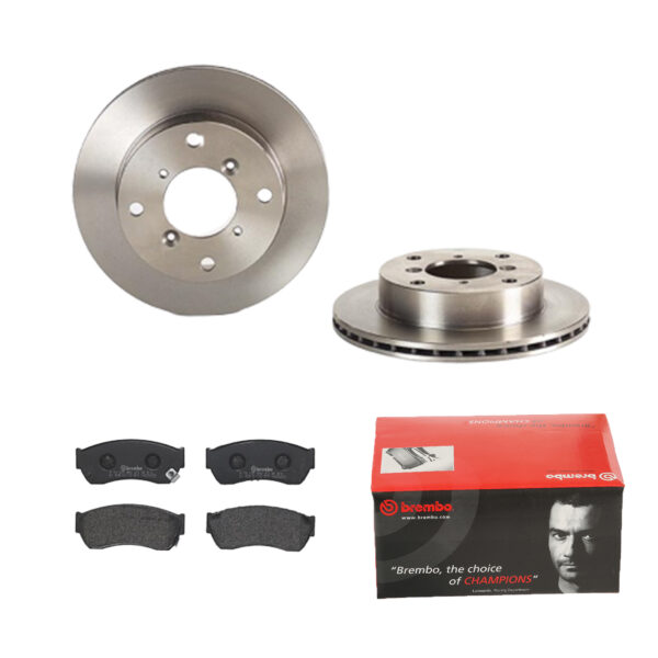 BREMBO Bremsesæt, skivebremser 142057358 foraksel indvendig ventileret 231mm 17mm for GENERAL MOTORS SUZUKI SUBARU SUZUKI (CHANGAN)