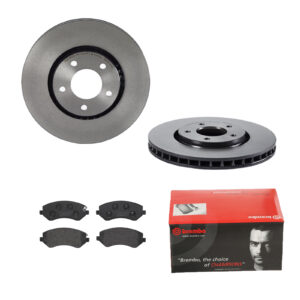 BREMBO Bremsesæt, skivebremser 142057556 foraksel indvendig ventileret 302mm 28mm for CHRYSLER JEEP DODGE