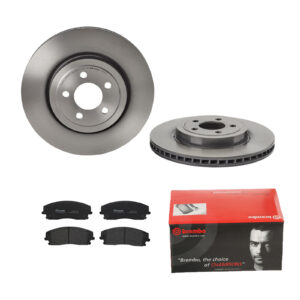 BREMBO Bremsesæt, skivebremser 142057600 foraksel indvendig ventileret 345mm 28mm for CHRYSLER LANCIA