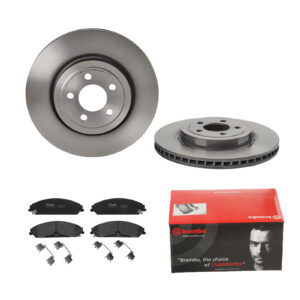 BREMBO Bremsesæt, skivebremser 142057601 foraksel indvendig ventileret 345mm 28mm for CHRYSLER LANCIA FIAT