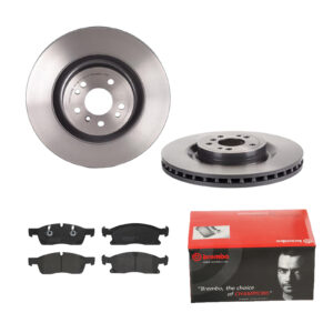 BREMBO Bremsesæt, skivebremser 142057633 foraksel indvendig ventileret 350mm 32mm for MERCEDES-BENZ BRABUS