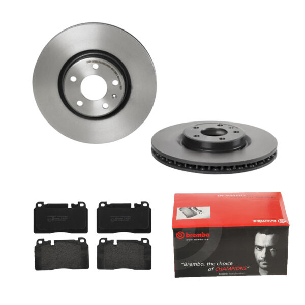 BREMBO Bremsesæt, skivebremser 142057666 foraksel indvendig ventileret 320mm 30mm for AUDI SEAT