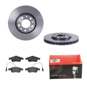 BREMBO Bremsesæt, skivebremser ijdtidboj5 foraksel indvendig ventileret 281mm 26mm for ALFA ROMEO FIAT JEEP