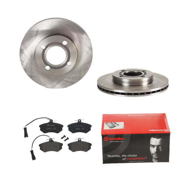 BREMBO Bremsesæt, skivebremser ijdtidc013 foraksel indvendig ventileret 256mm 22mm for ZHONGHUA (BRILLIANCE) AUDI SKODA VW SEAT CHERY