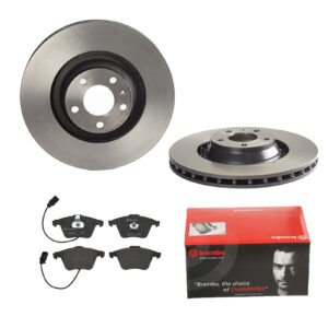 BREMBO Bremsesæt, skivebremser ijdtidc5y7 foraksel indvendig ventileret 347mm 30mm for AUDI SEAT SKODA