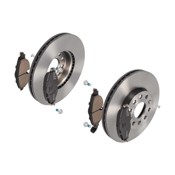 BREMBO Bremsesæt, skivebremser ijdtidc7u9 foraksel indvendig ventileret 288mm 25mm for AUDI SEAT VW (FAW) VW SKODA SKODA (SVW) AUDI (FAW)