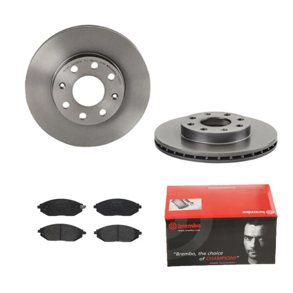 BREMBO Bremsesæt, skivebremser ijdtidcsm8 foraksel indvendig ventileret 236mm 20mm for CHEVROLET (SGM) CHEVROLET DAIHATSU
