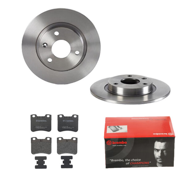 BREMBO Bremsesæt, skivebremser ijdtidcvs6 foraksel fuld 238mm 8mm for CITROËN PEUGEOT