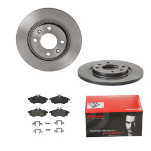 BREMBO Bremsesæt, skivebremser ijdtidcx76 foraksel fuld 266mm 13mm for CITROËN PEUGEOT