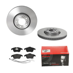 BREMBO Bremsesæt, skivebremser ijdtidd7g4 foraksel indvendig ventileret 304mm 28mm for PEUGEOT CITROËN CITROËN (DF-PSA) FIAT TOYOTA