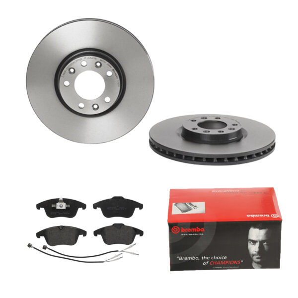 BREMBO Bremsesæt, skivebremser ijdtidd8e8 foraksel indvendig ventileret 304mm 28mm for CITROËN PEUGEOT PEUGEOT (DF-PSA) OPEL TOYOTA CITROËN (DF-PSA)