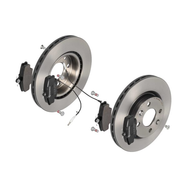 BREMBO Bremsesæt, skivebremser ijdtidd9y4 foraksel indvendig ventileret 259mm 20mm for CITROËN PEUGEOT RENAULT NISSAN DACIA ALPINE LIFAN