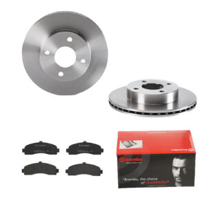 BREMBO Bremsesæt, skivebremser ijdtiddgo2 foraksel indvendig ventileret 238mm 18mm for NISSAN