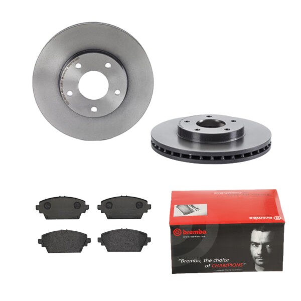 BREMBO Bremsesæt, skivebremser ijdtiddl42 foraksel indvendig ventileret 280mm 28mm for NISSAN