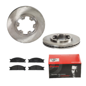 BREMBO Bremsesæt, skivebremser ijdtiddlu0 foraksel indvendig ventileret 277mm 26mm for FORD ISUZU NISSAN SUBARU