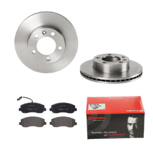 BREMBO Bremsesæt, skivebremser ijdtiddqh1 foraksel indvendig ventileret 302mm 28mm for OPEL VAUXHALL RENAULT NISSAN