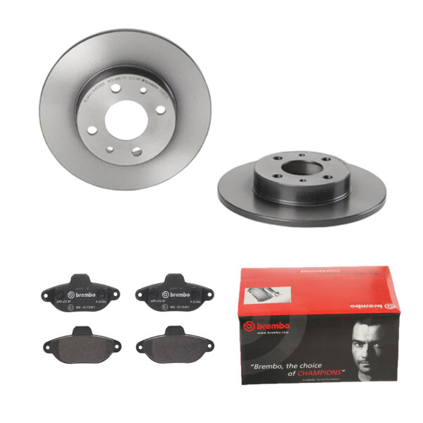 BREMBO Bremsesæt, skivebremser ijdtiddtn5 bagaksel fuld 240mm 11mm for FORD FIAT ZASTAVA ABARTH ALFA ROMEO