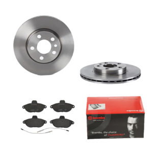 BREMBO Bremsesæt, skivebremser ijdtiddw87 foraksel indvendig ventileret 257mm 20mm for PEUGEOT CITROËN FIAT ALFA ROMEO