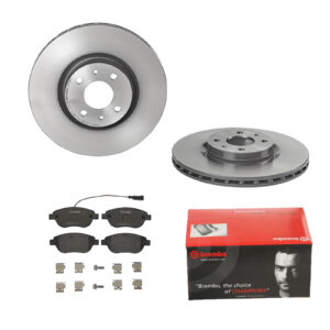 BREMBO Bremsesæt, skivebremser ijdtiddx11 foraksel indvendig ventileret 284mm 22mm for PEUGEOT CITROËN OPEL FIAT ALFA ROMEO ABARTH LANCIA GENERAL MOTO