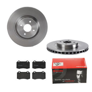 BREMBO Bremsesæt, skivebremser ijdtidedl3 foraksel indvendig ventileret 324mm 28mm for FORD
