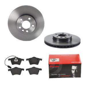 BREMBO Bremsesæt, skivebremser ijdtideef7 foraksel indvendig ventileret 300mm 26mm for FORD SEAT VW SKODA