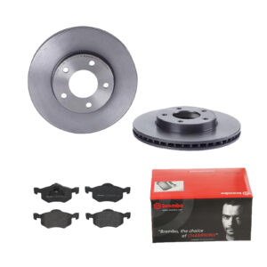 BREMBO Bremsesæt, skivebremser ijdtideg85 foraksel indvendig ventileret 278mm 24mm for FORD MAZDA FORD USA MERCURY MITSUBISHI