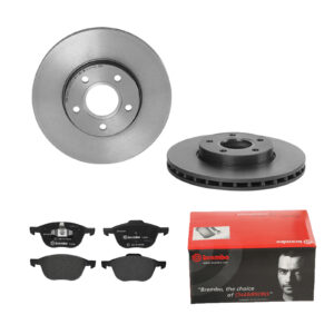 BREMBO Bremsesæt, skivebremser ijdtidehf5 foraksel indvendig ventileret 278mm 25mm for FORD FORD (CHANGAN) VOLVO NISSAN MAZDA MITSUBISHI FORD ASIA & O