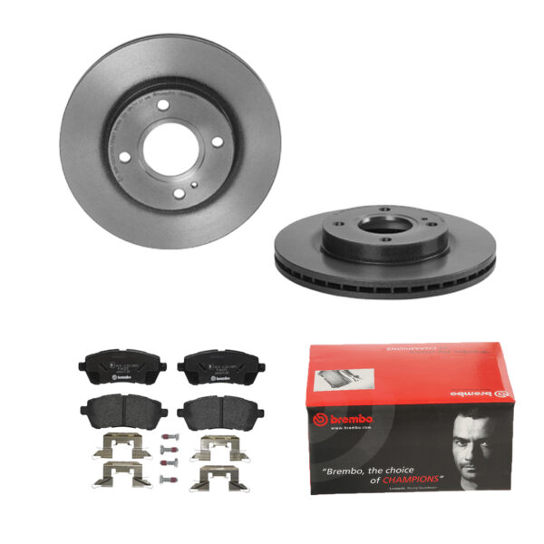 BREMBO Bremsesæt, skivebremser ijdtideie9 foraksel indvendig ventileret 258mm 23mm for FORD TOYOTA DAIHATSU MAZDA SUZUKI