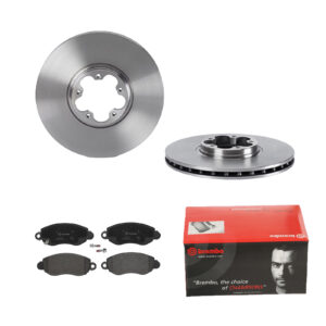 BREMBO Bremsesæt, skivebremser ijdtidek79 foraksel indvendig ventileret 294mm 24mm for FORD