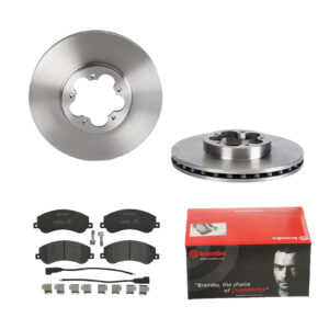BREMBO Bremsesæt, skivebremser ijdtidekd5 foraksel indvendig ventileret 300mm 28mm for FORD BYD