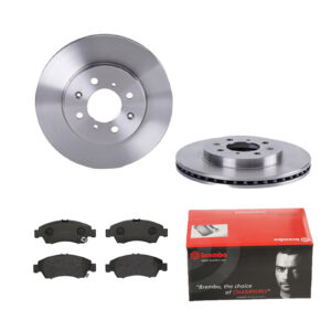 BREMBO Bremsesæt, skivebremser ijdtidelh5 foraksel indvendig ventileret 258mm 21mm for ISUZU HONDA NISSAN HONDA (GAC)