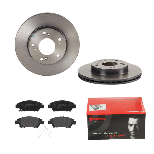 BREMBO Bremsesæt, skivebremser ijdtident9 foraksel indvendig ventileret 262mm 21mm for HONDA HONDA (DONGFENG) HONDA (GAC)
