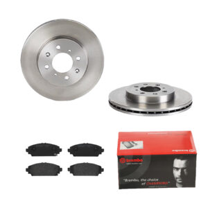 BREMBO Bremsesæt, skivebremser ijdtideoh3 foraksel indvendig ventileret 260mm 23mm for HONDA