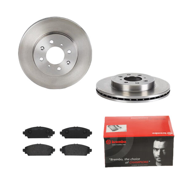 BREMBO Bremsesæt, skivebremser ijdtideoh3 foraksel indvendig ventileret 260mm 23mm for HONDA