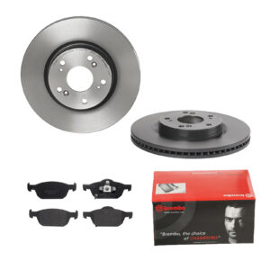BREMBO Bremsesæt, skivebremser ijdtideqz3 foraksel indvendig ventileret 293mm 25mm for HONDA