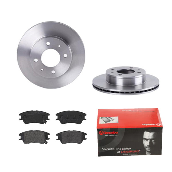BREMBO Bremsesæt, skivebremser ijdtidesz5 foraksel indvendig ventileret 234mm 18mm for HYUNDAI AC