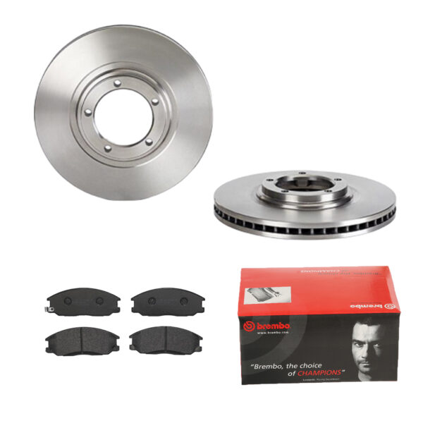 BREMBO Bremsesæt, skivebremser ijdtidexp4 foraksel indvendig ventileret 274mm 26mm for HYUNDAI KIA SSANGYONG JAC