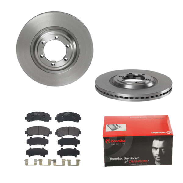 BREMBO Bremsesæt, skivebremser ijdtideyj8 foraksel indvendig ventileret 300mm 27mm for CHEVROLET ISUZU
