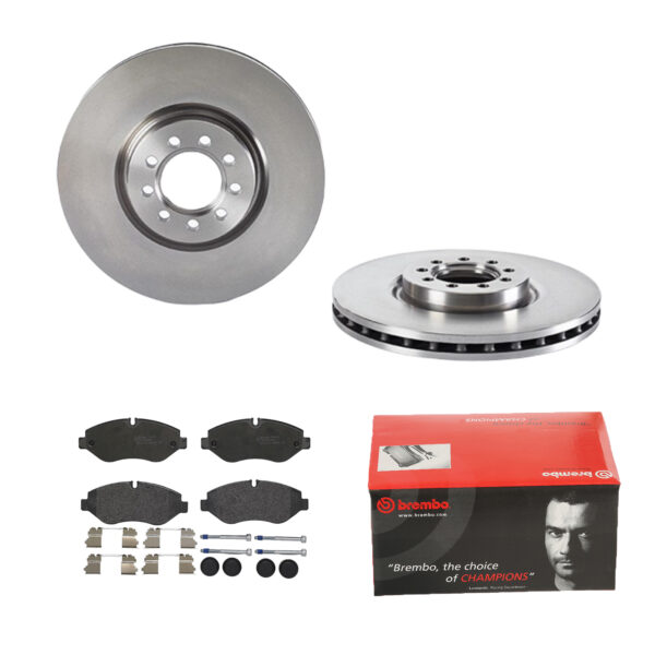 BREMBO Bremsesæt, skivebremser ijdtidez16 foraksel indvendig ventileret 290mm 28mm for IVECO NAC IVECO (NAVECO)