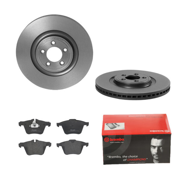 BREMBO Bremsesæt, skivebremser ijdtidezp0 foraksel indvendig ventileret 355mm 32mm for JAGUAR